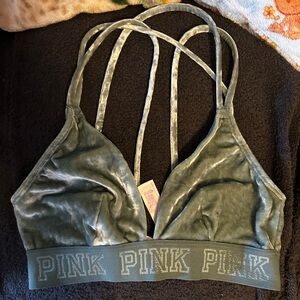 PINK Velvet Bralette